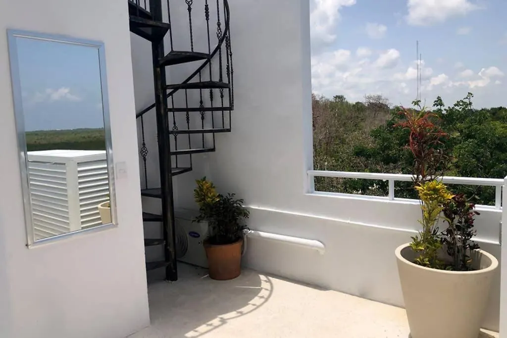 Home In Puerto Morelos 5Bd 7Br Roof Toop Pool Holiday home