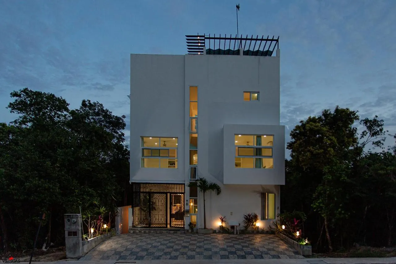 Home In Puerto Morelos 5Bd 7Br Roof Toop Pool Holiday home